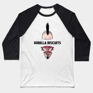 Punk Man Gorilla Biscuits Baseball T-Shirt